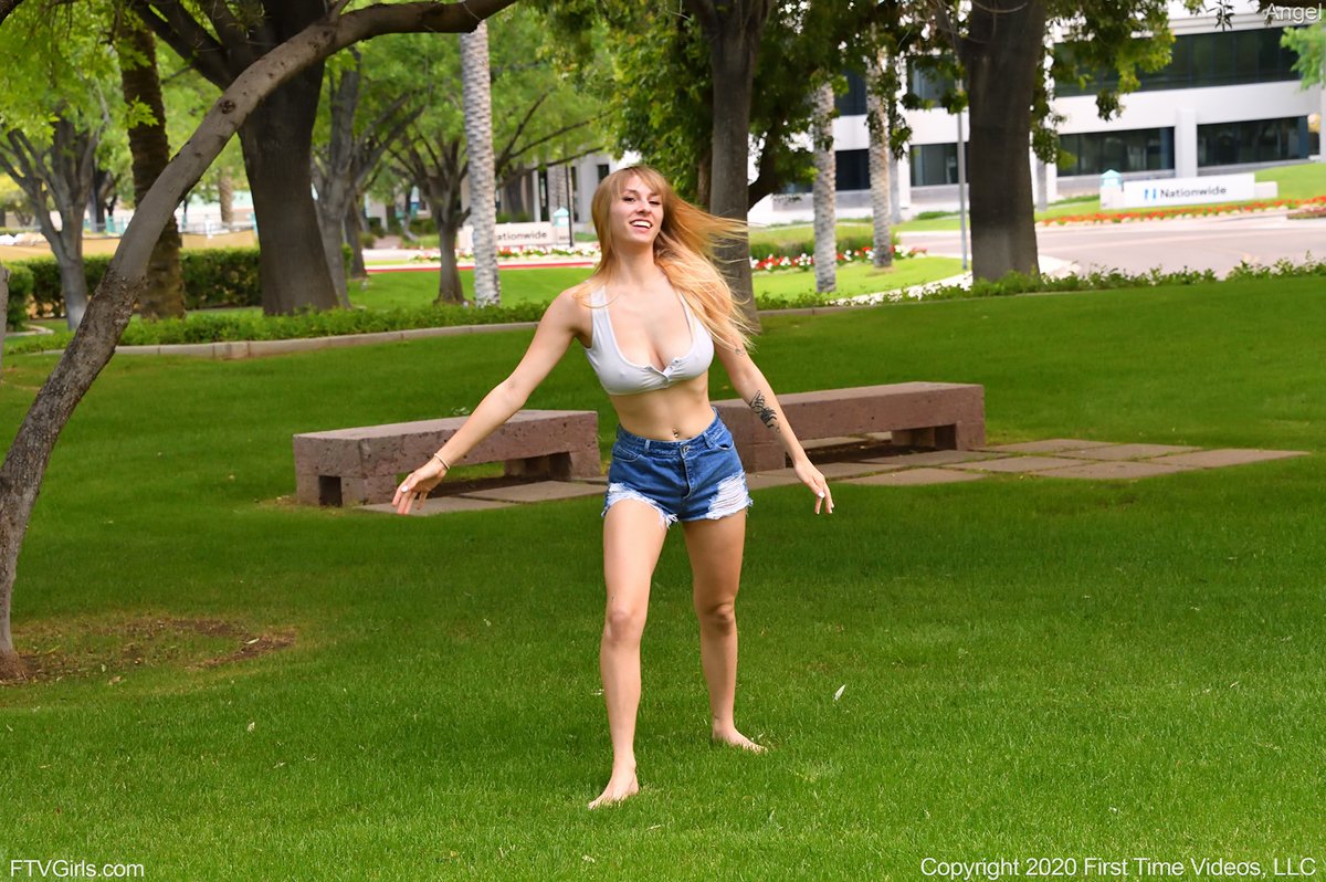 Angel Running Around Naked