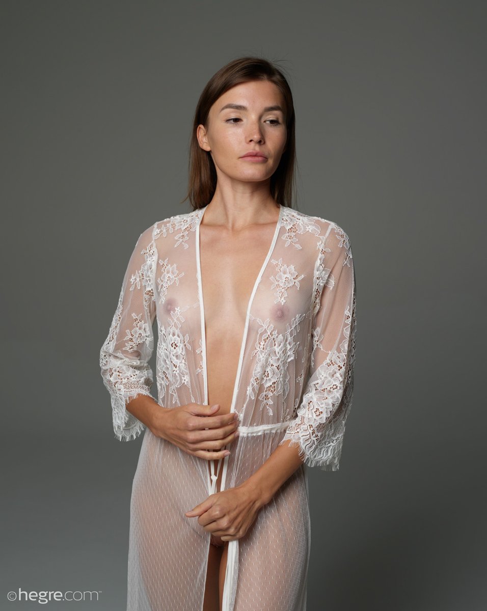 Ani in a Sensual See-Through Shoot