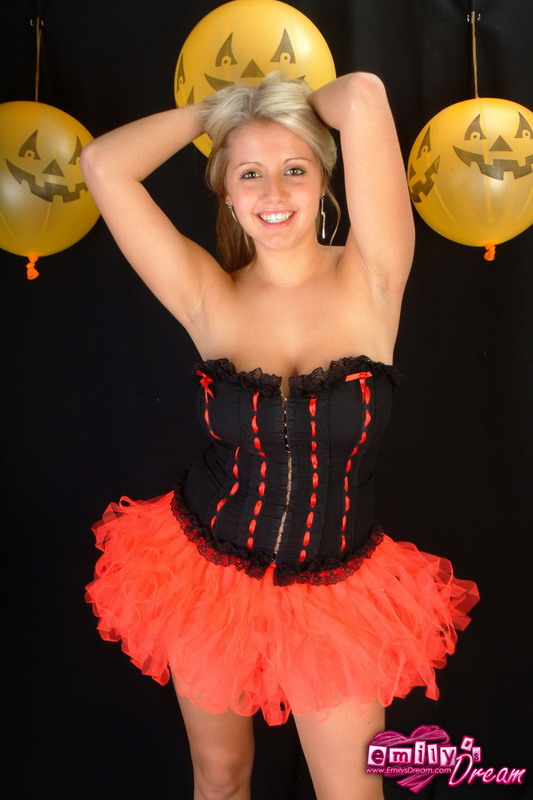 Emilys Dream in her Halloween Outfit