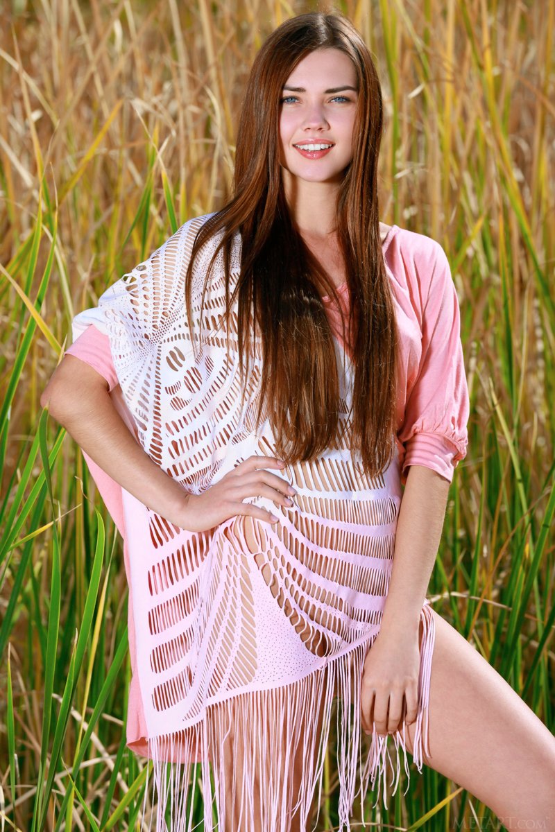 Georgia Outdoors & Half Dressed