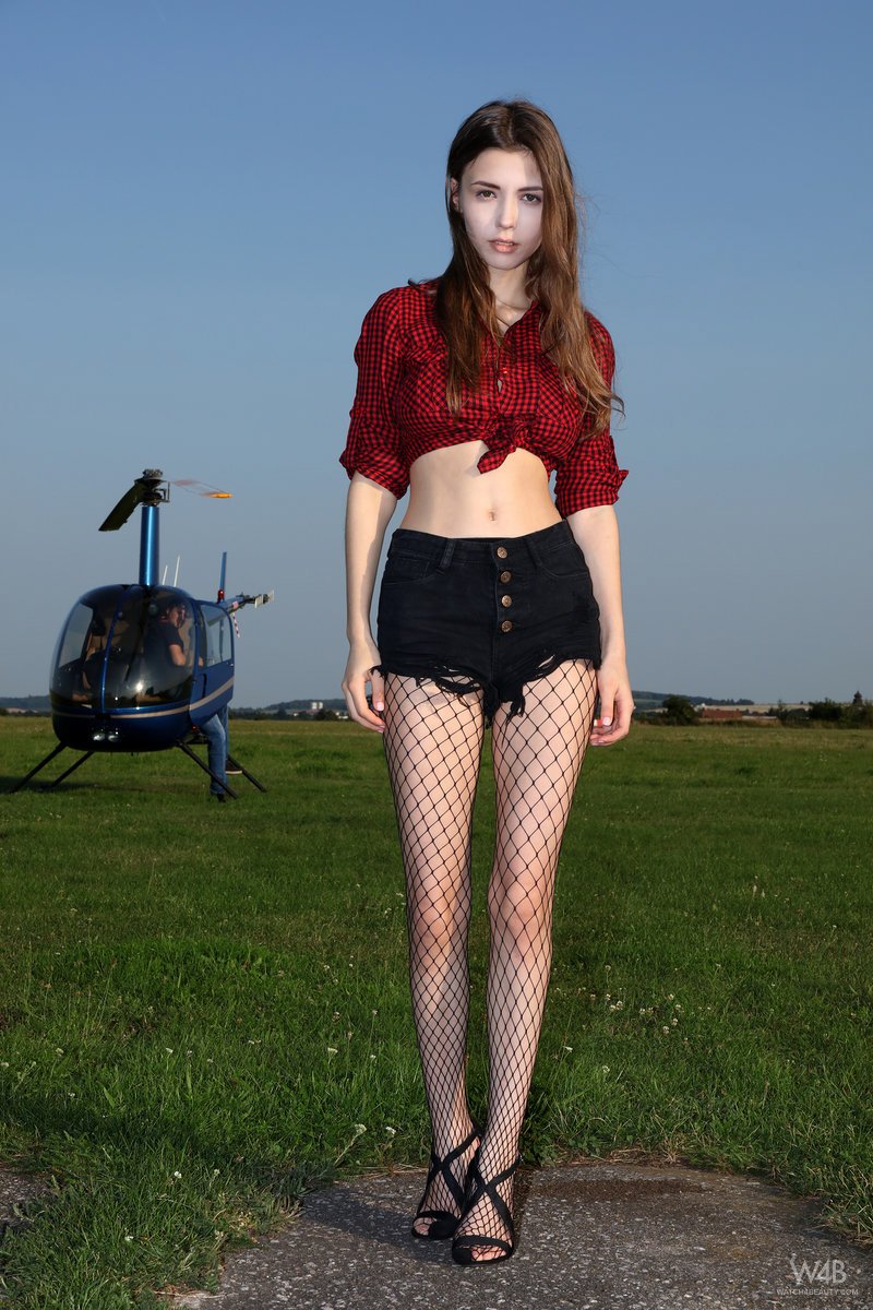 Helicopter Fun with Mila Azul