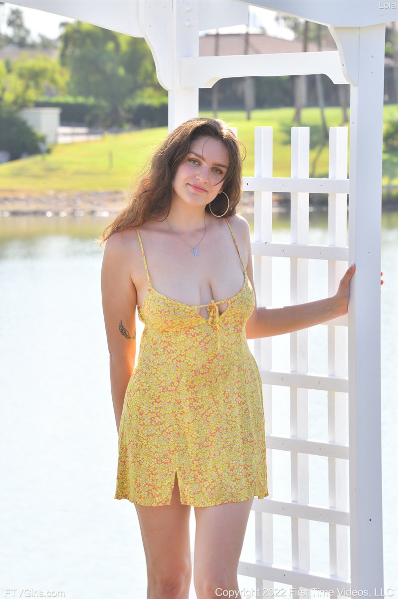 Lola in a Yellow Dress