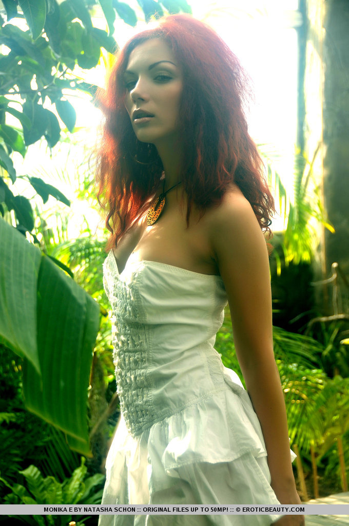 Monika E Strips in the Garden