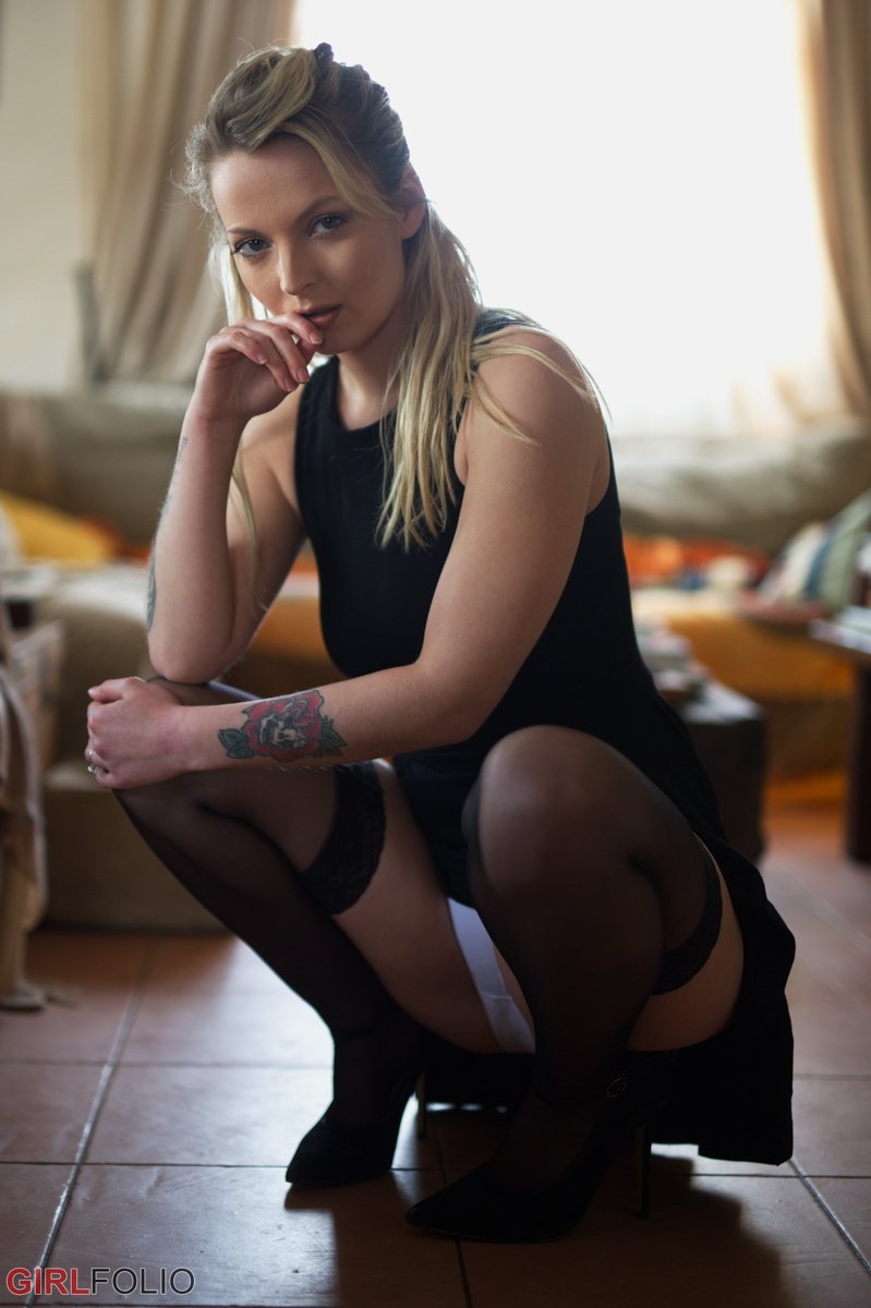 Natasha Oliver Flashing Her Panties