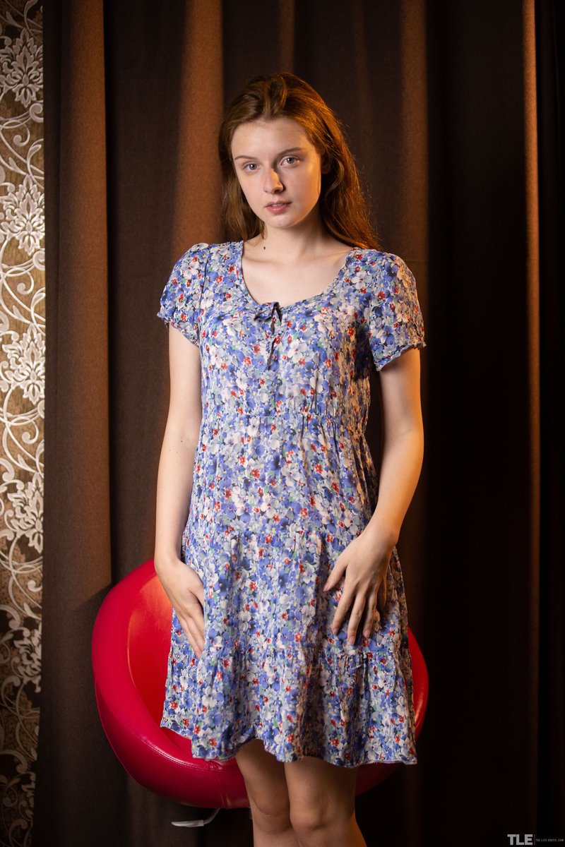 Sienna Lifts Her Dress