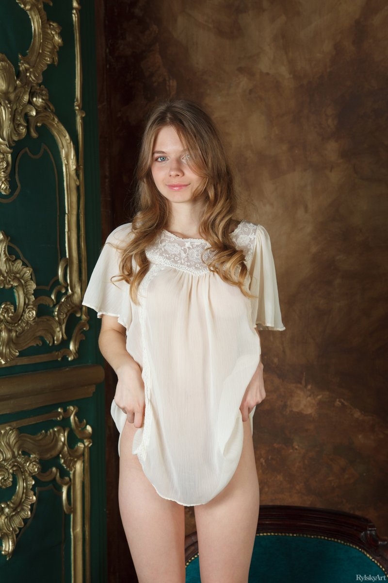 Siya in a Flimsy Blouse