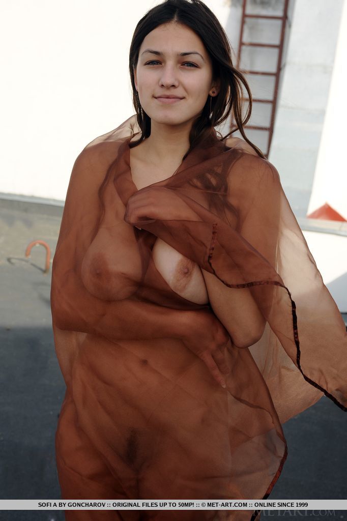 Sofi A Nude on a Windy Day