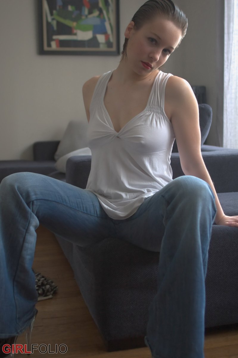 Sofia in See-Through Panties