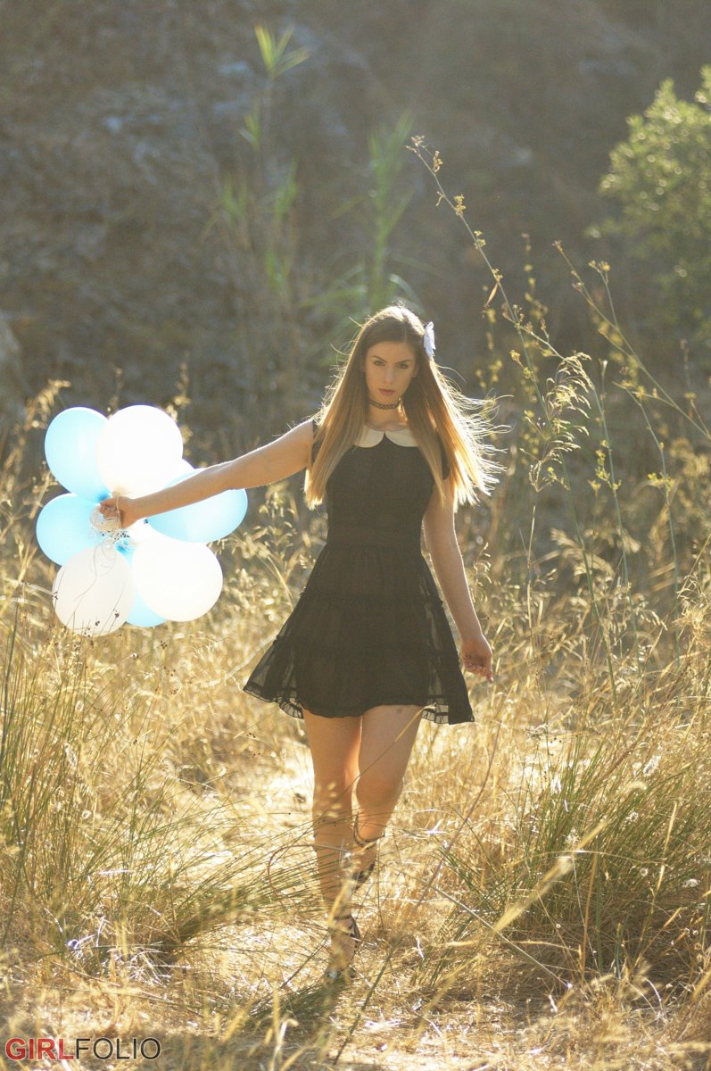 Stella Cox and Some Balloons