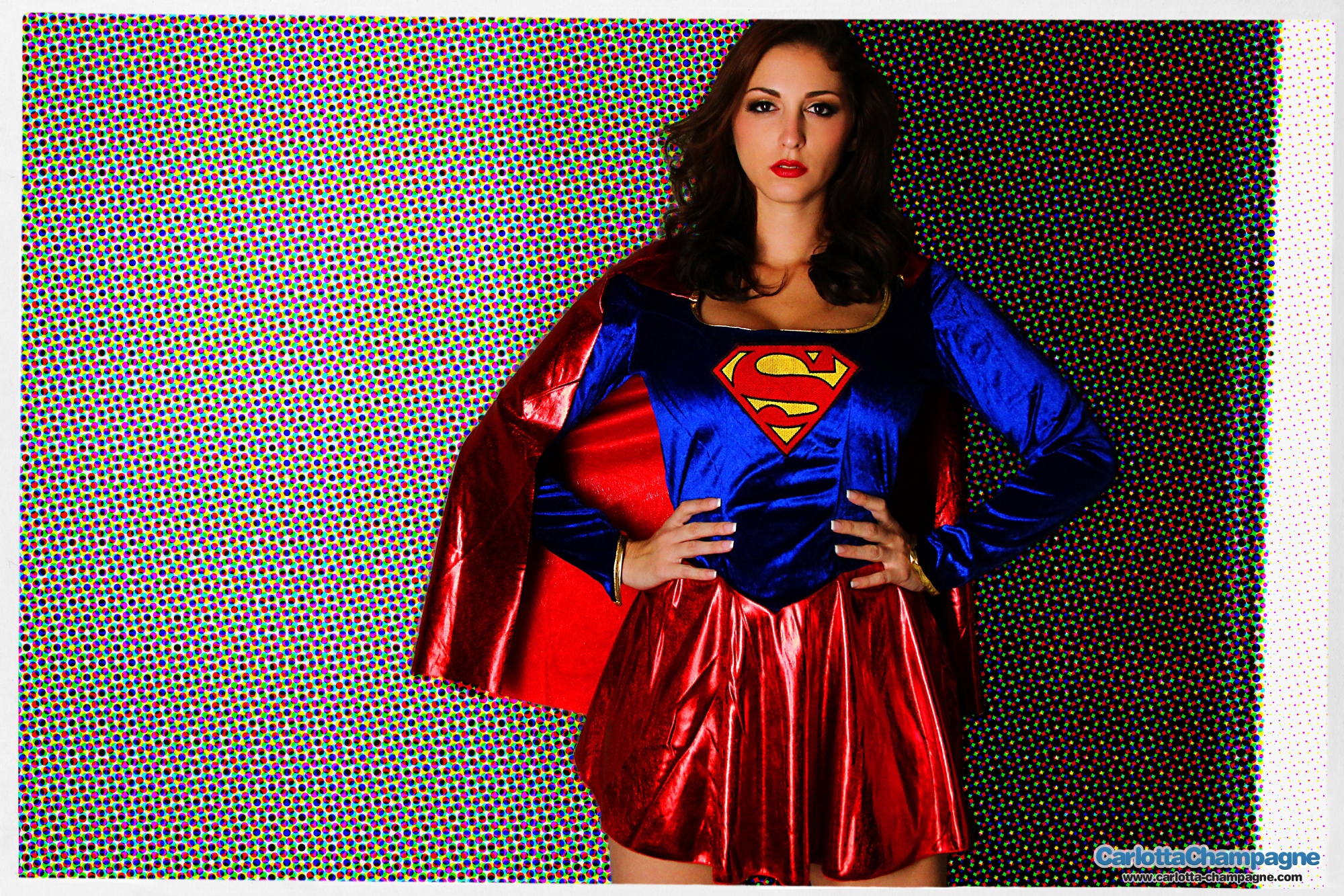 Superwoman Carlotta Champagne Strips