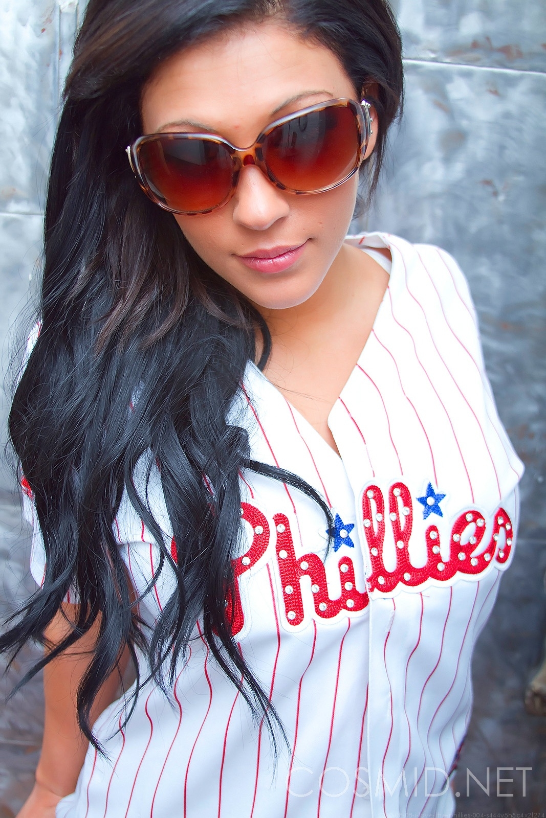 Trinity Vaughn Strips for the Phillies