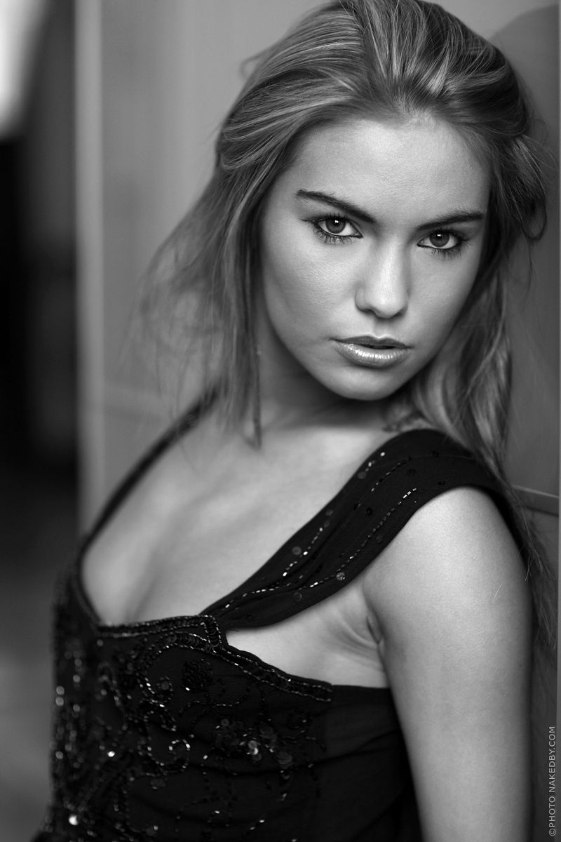 Veronika Fasterova in Black and White