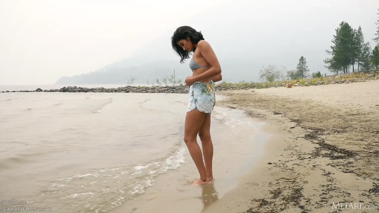 A Naked Beach Angel