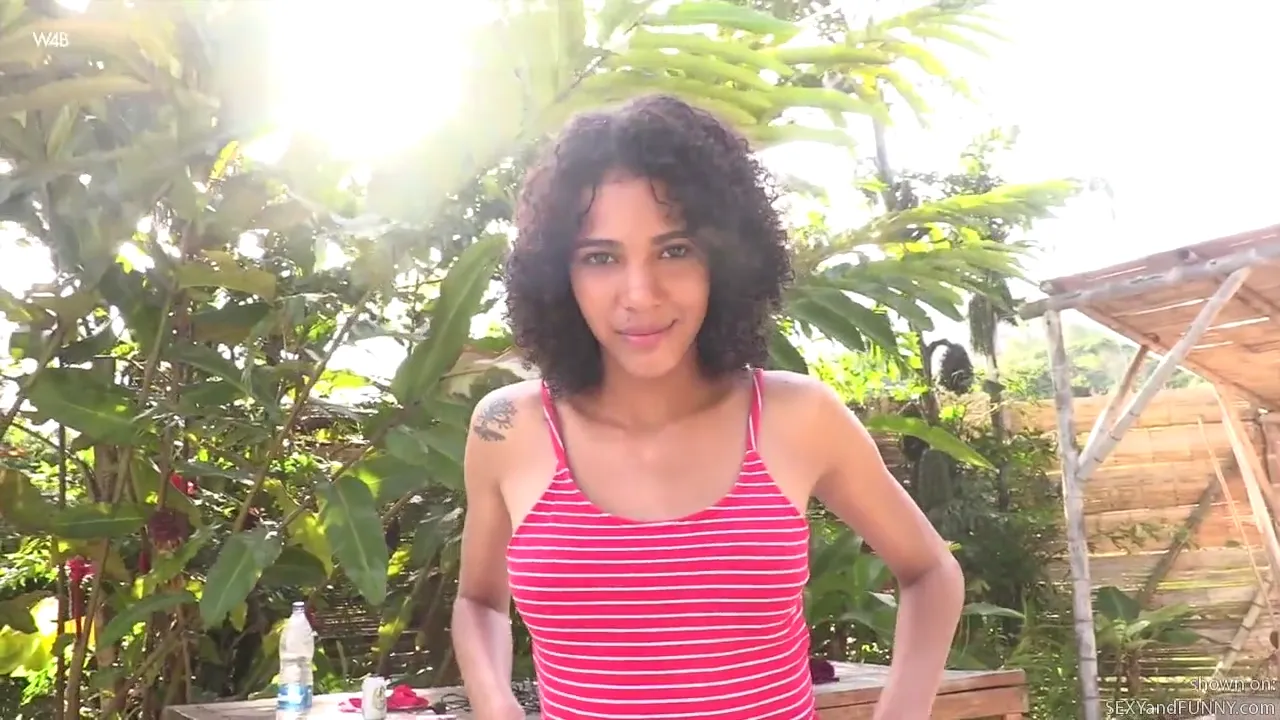 Abril is a Curly-Haired Beauty