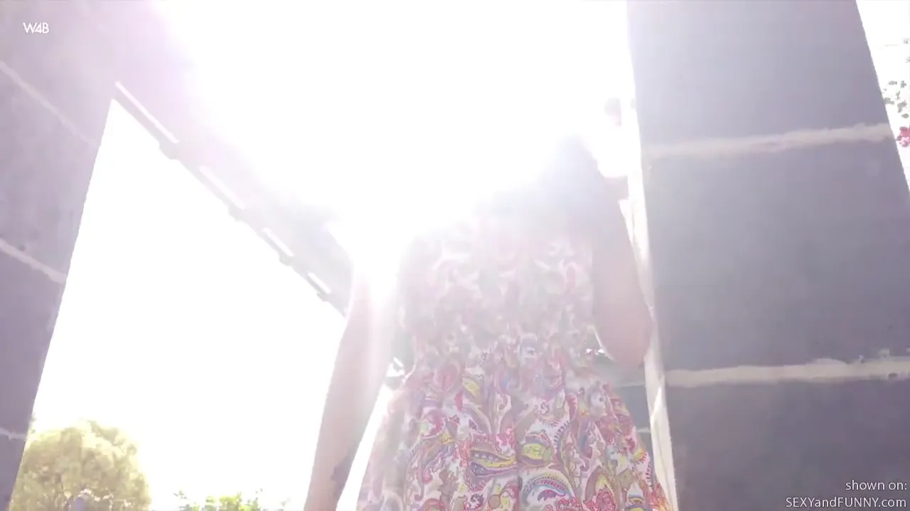 Agatha Flashing on a Sunny Day