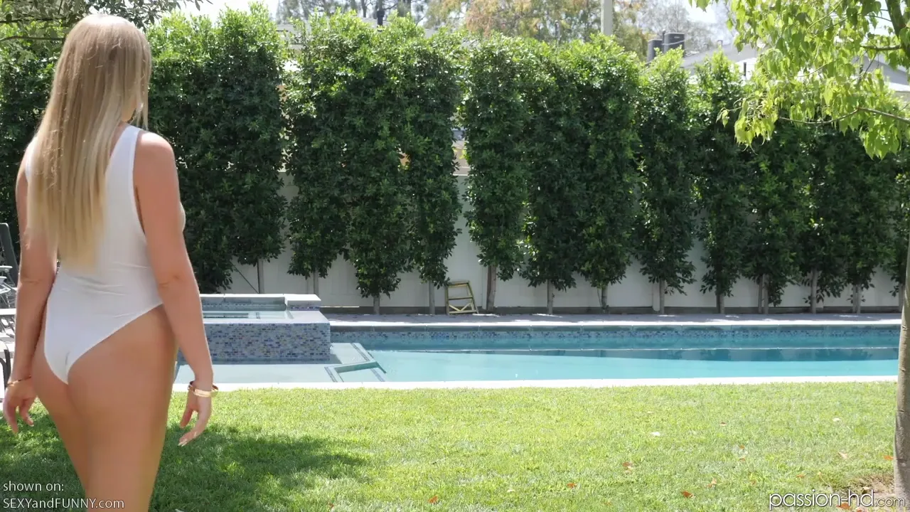 Alexis at the Pool