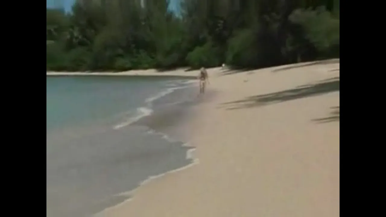 Alison Angel on the Beach