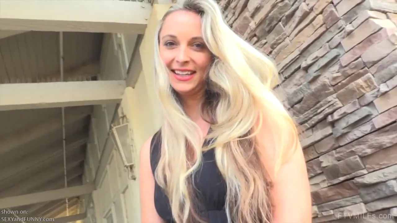 Allie Lifts Her Dress in the Street