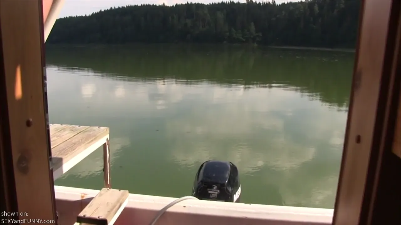 Anabelle Gets Naked on a Boat