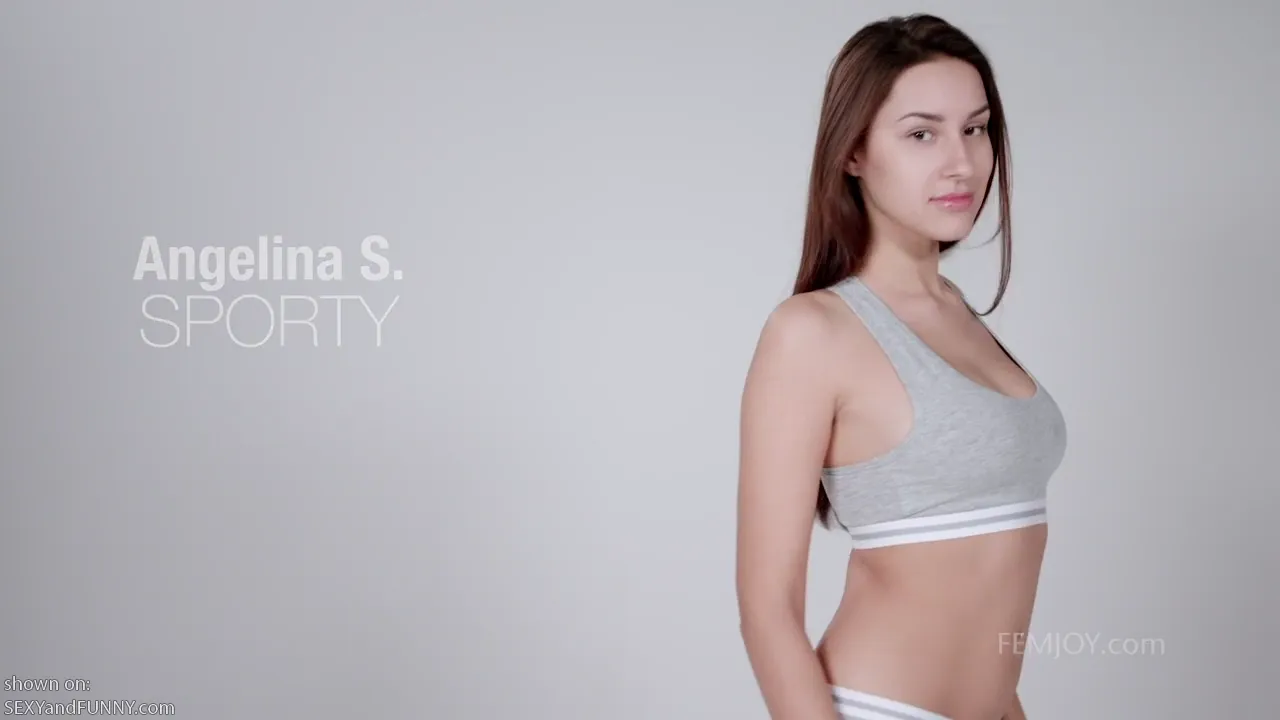 Angelina Takes Off Her Underwear