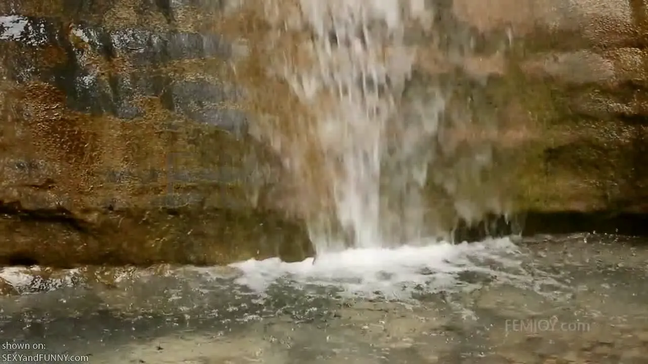 April’s Got Her Own Waterfall