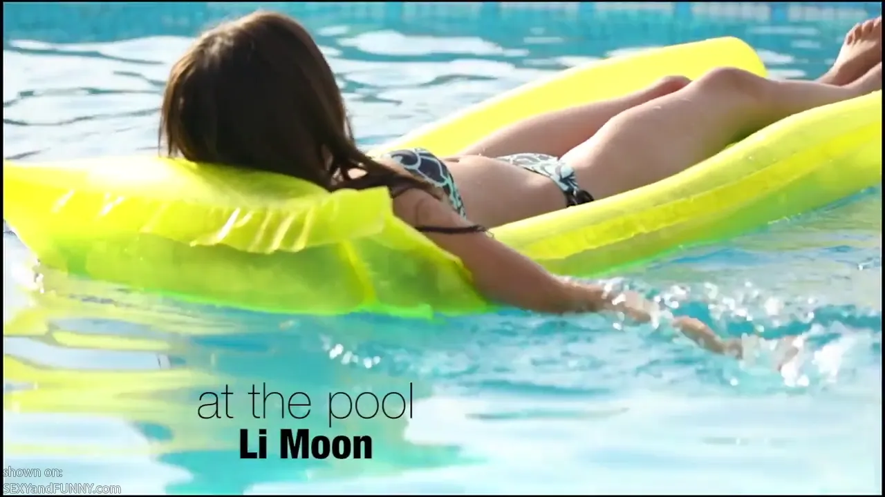 At the Pool with Li Moon