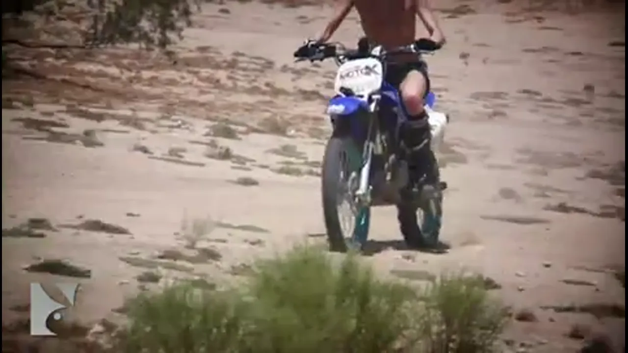Badass Topless Motocross Babes