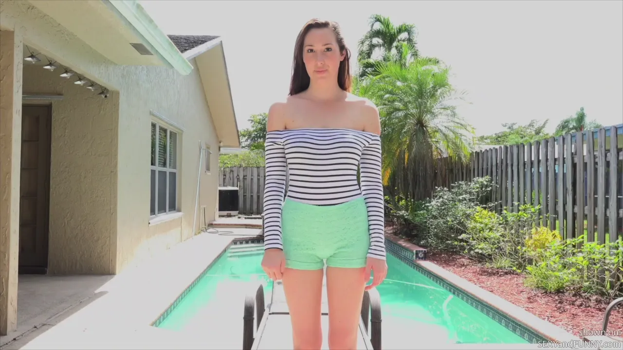 Britney Looking Hot by the Pool