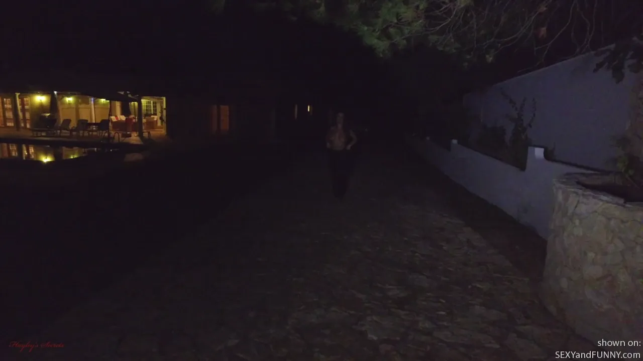 Brook Wright Undressing Outside