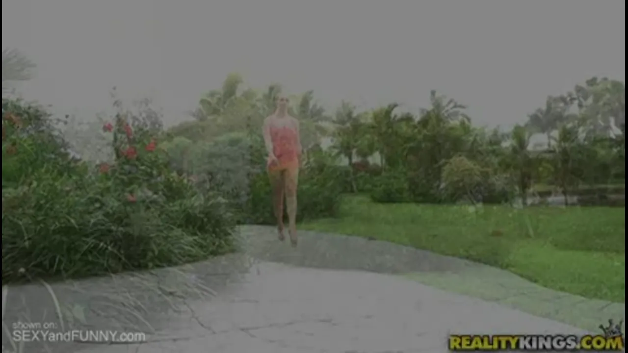 Busty Brooke Wylde Does Topless Jumping Jacks in the Park