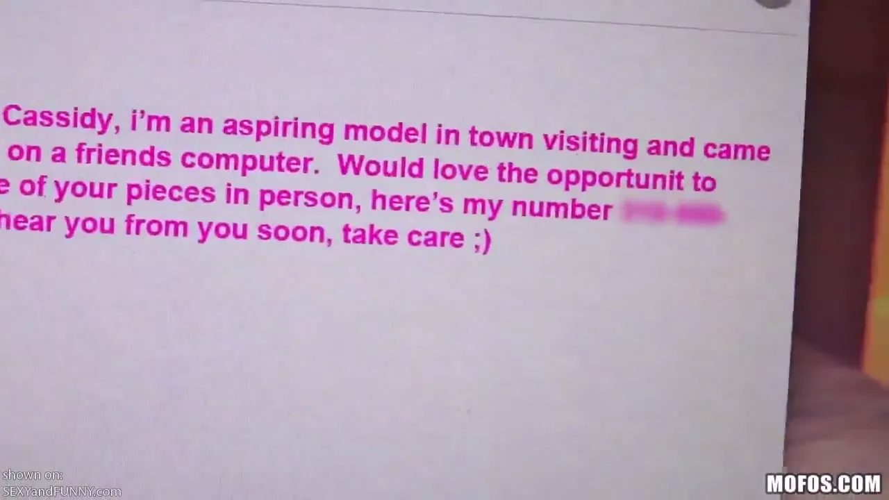 Cassidy Caught Changing with a Hidden Camera