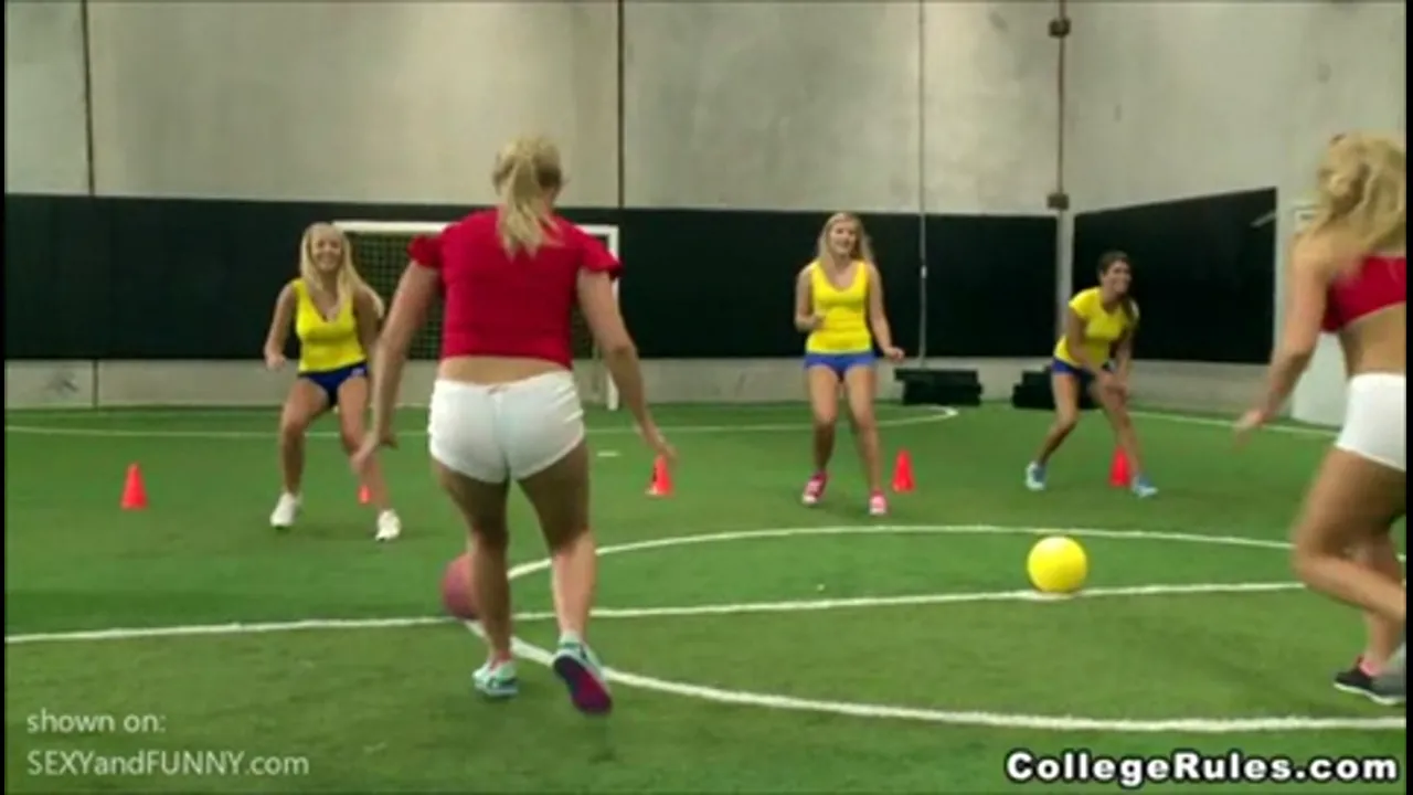 College Strip Dodgeball