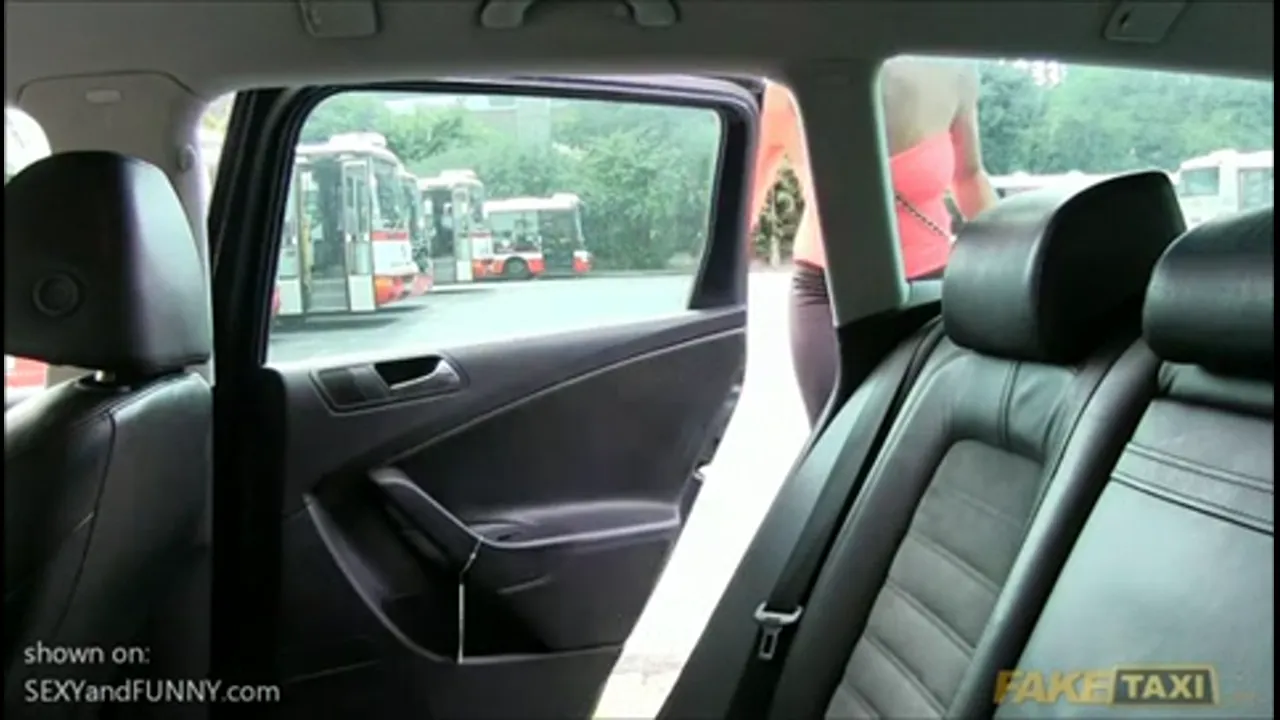 Czech Girl Gets Paid by her Taxi Driver to Get her Boobs Out!
