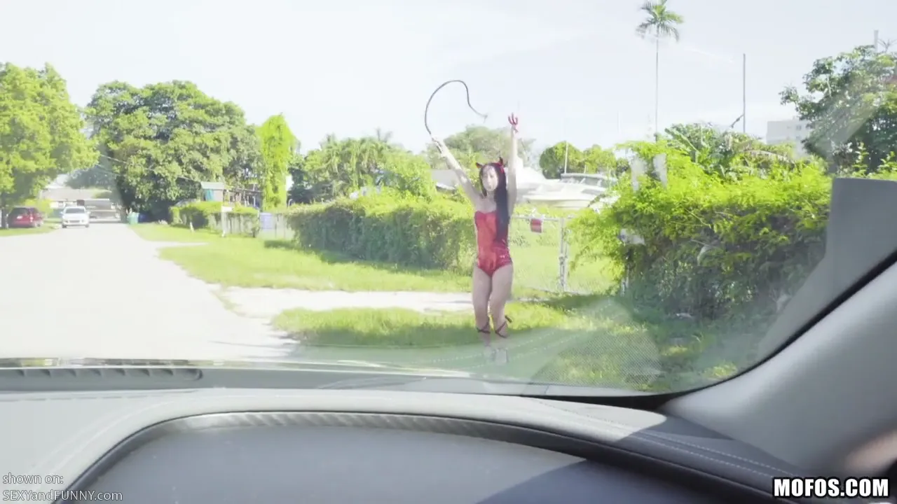 Devilish Girl Needs a Ride