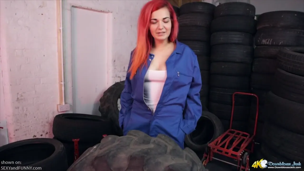 Dolly Prefers Working Without a Bra