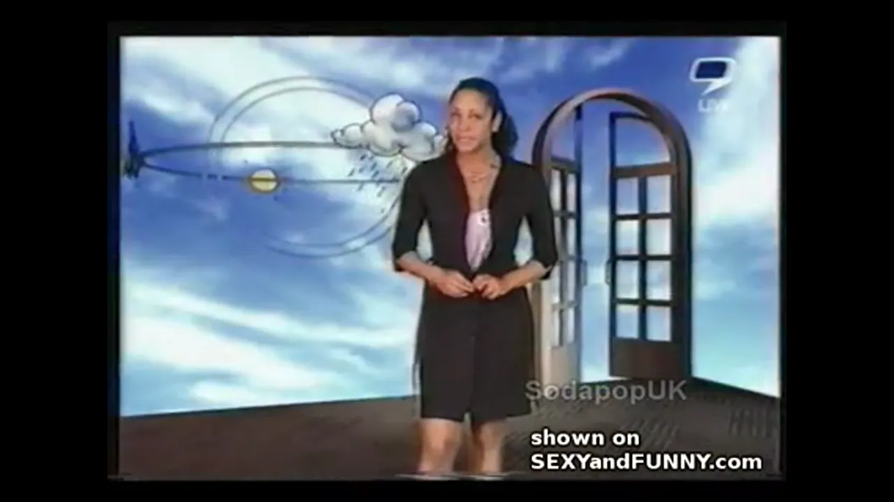 German Weather Girl Undresses