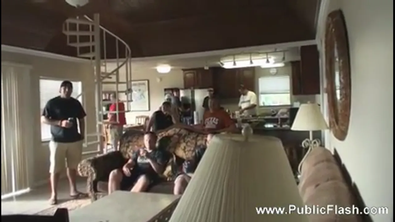 Girl Crashes a Bachelor Party and Performs a Nude Show!