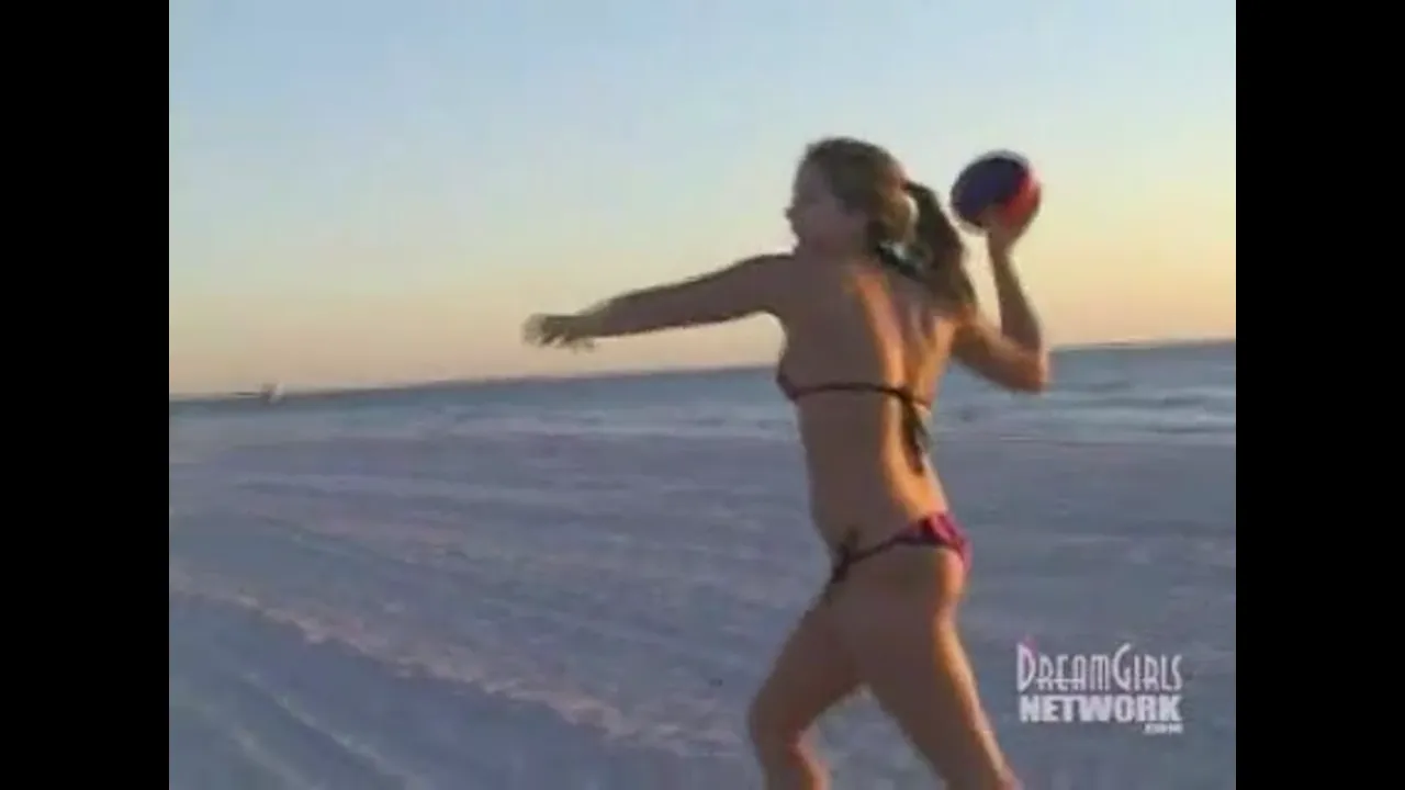 Girls Flashing on the Beach Part 2