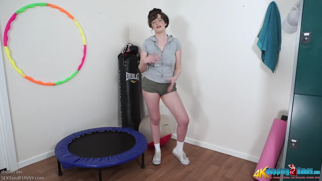 Kate on a Trampoline