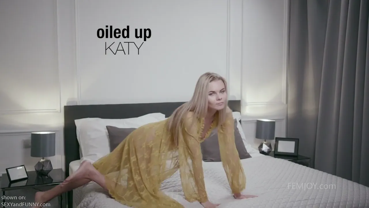 Katy Putting a Little Oil On