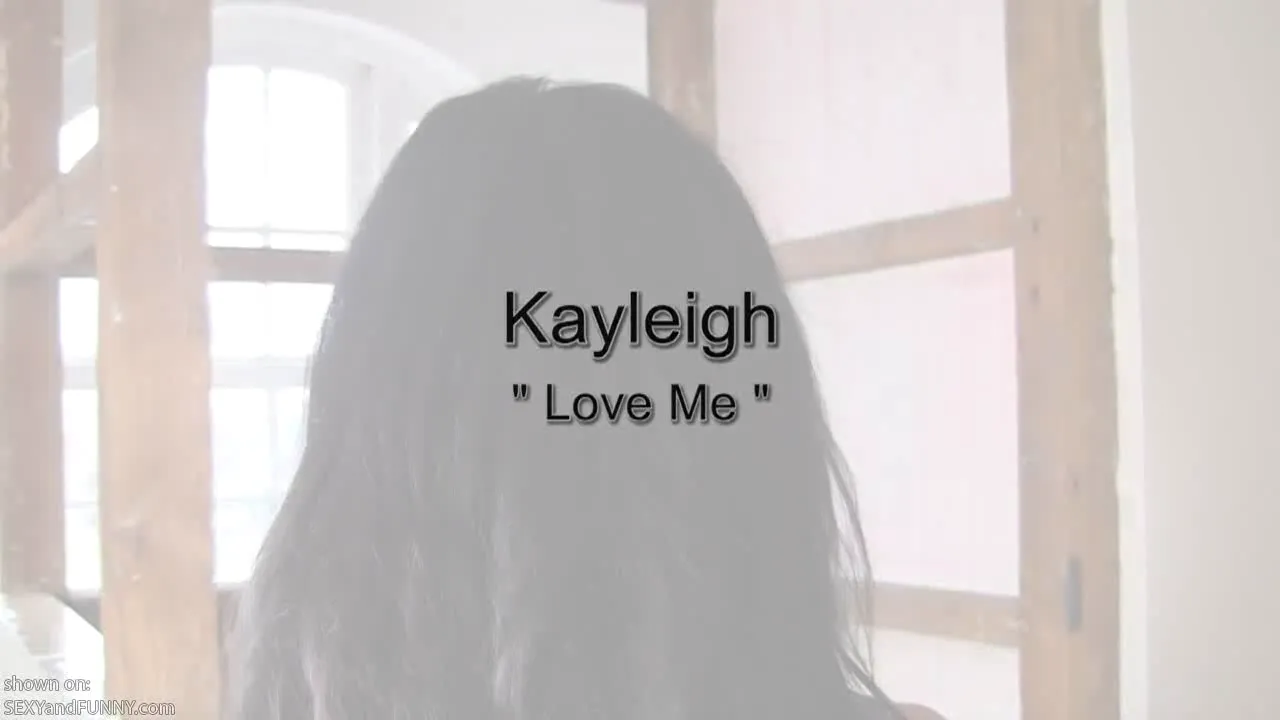 Kayleigh’s Writing on the Wall Naked