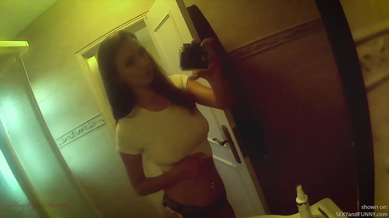Lauren Filming Herself at Home