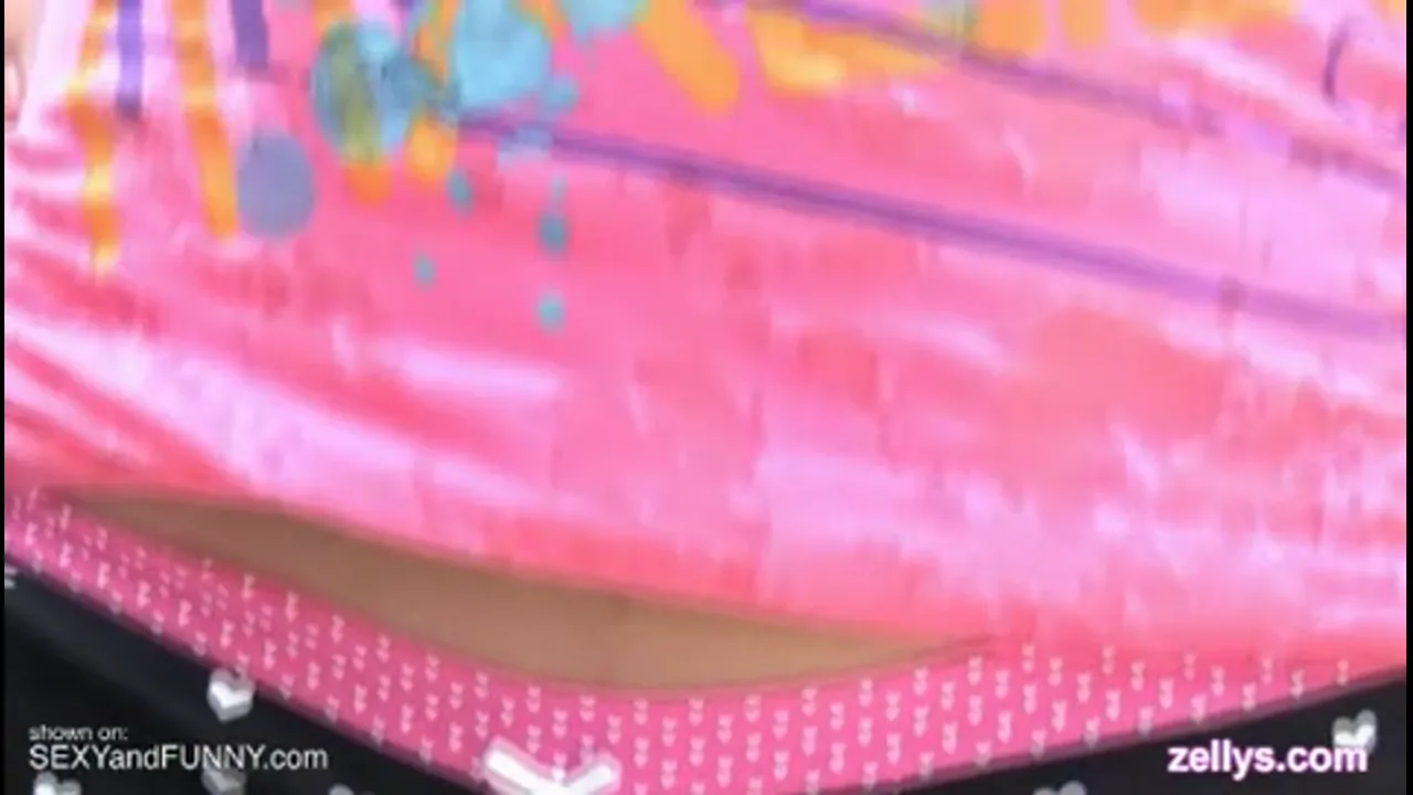 Layla Rose Skipping Rope With her Boobs Out