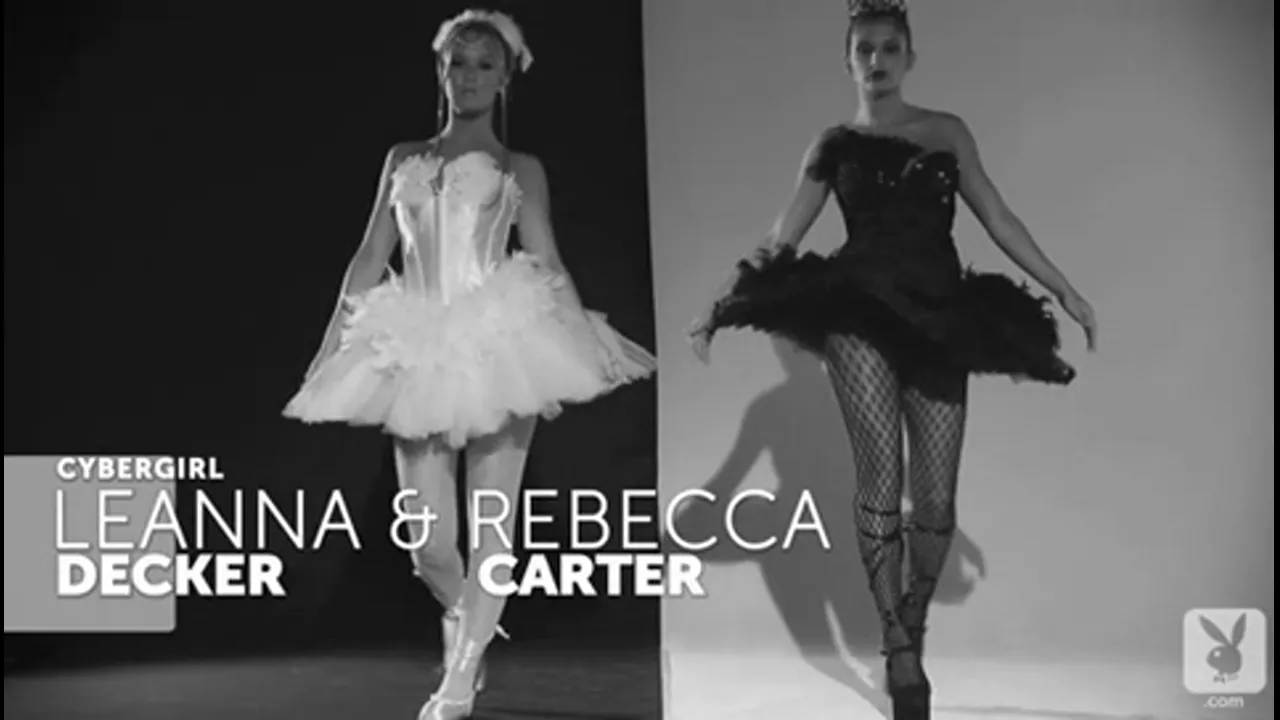 Leanna and Rebecca do Swan Lake