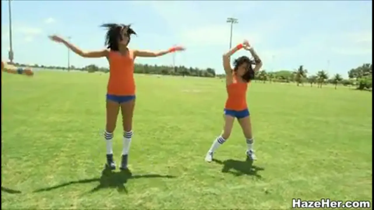 Lesbian Sorority Boot Camp Training