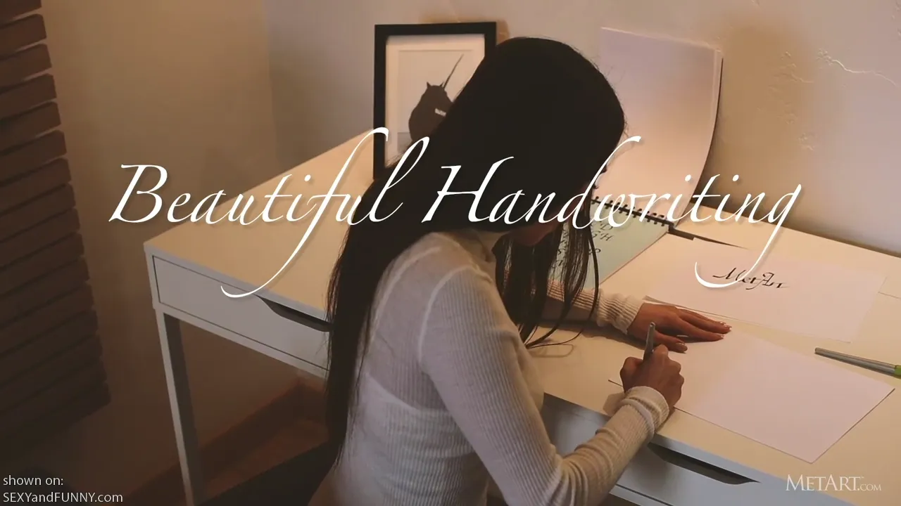 Li Moon in Beautiful Handwriting