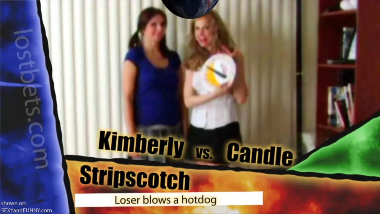 Lost Bets Games: Stripscotch with Kimberly and Candle