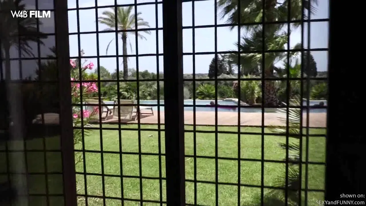 Maria Goes from the Pool to the Shower to the Pool