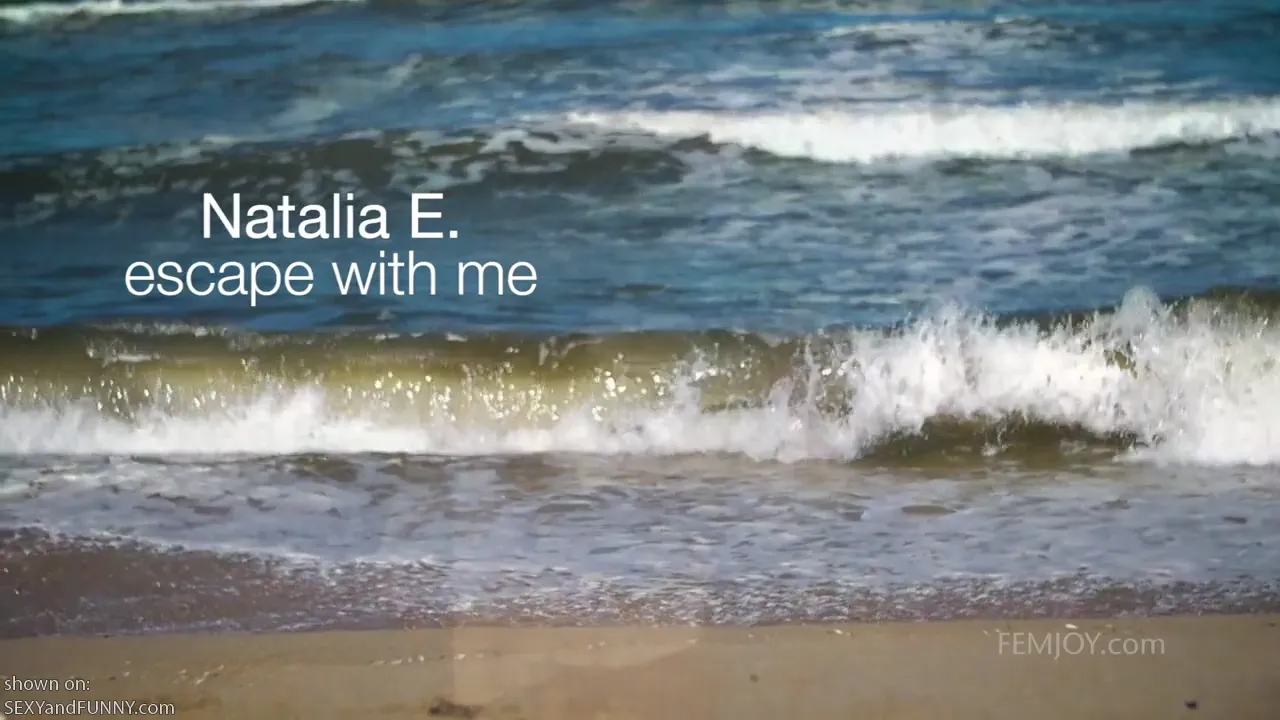 Natalia Playing Naked at the Beach