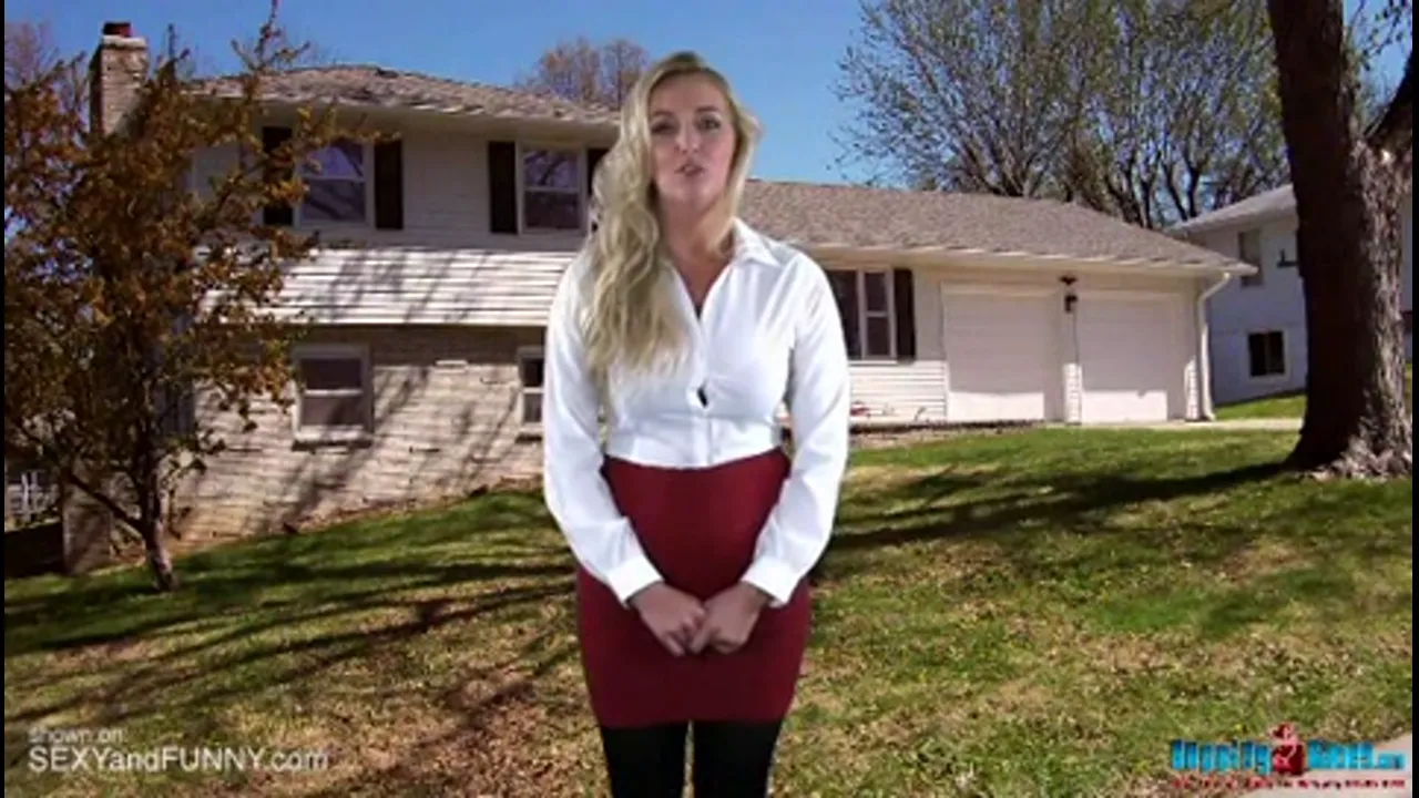 News Anchor Hayley Reports on Public Nudity